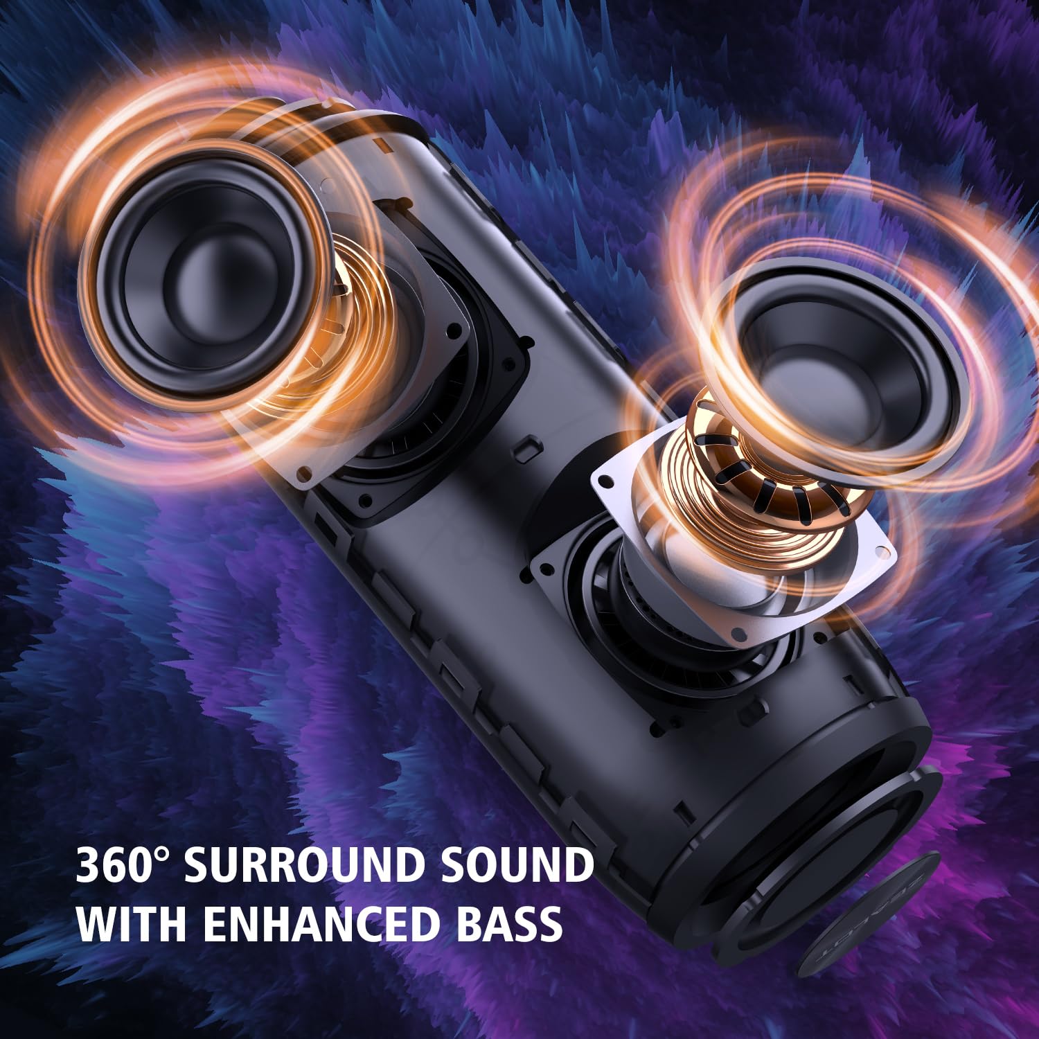 2台セットZEALOT ジーロット S51Pro ワイヤレス 高防水 40W新品 Zealot S51Pro Bluetooth Speaker, 40W Enhanced Bass, IPX6